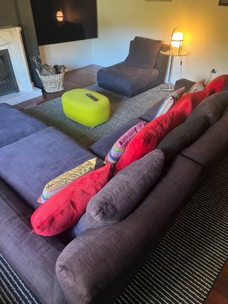 Sofá Chaise Longue B&B Italia Maxalto, mod. Luis