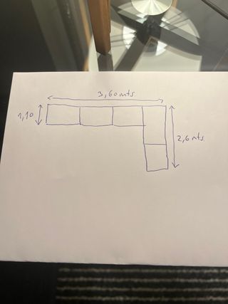 Sofá Chaise Longue B&B Italia Maxalto, mod. Luis