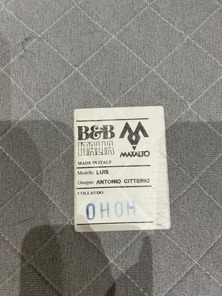 Sofá Chaise Longue B&B Italia Maxalto, mod. Luis