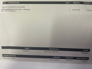 Airpods Max midnight con Smart Case #airpods l