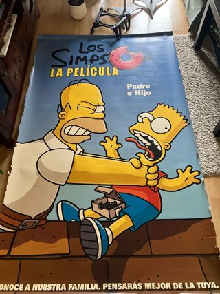 Cartel Cine “Los Simpson: La Película”