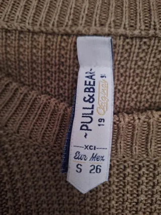 Jersey marrón de punto