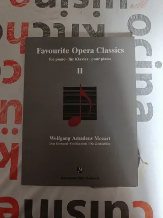 Partituras Ópera Clásica Mozart II