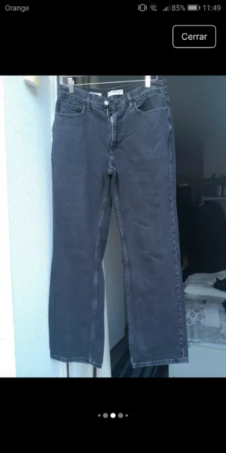 Vaqueros rectos mujer Talla L/40