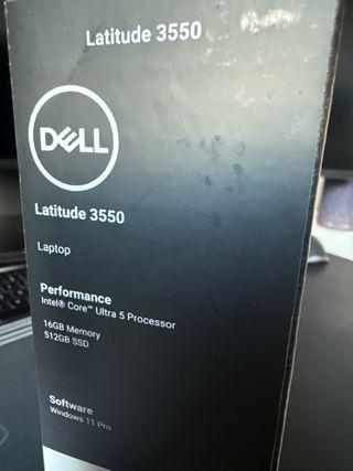Portátil Dell Latitude 3550 Negro