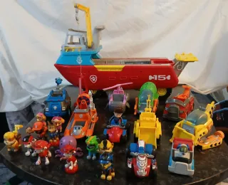 Lote Patrulla Canina Barco y Vehículos