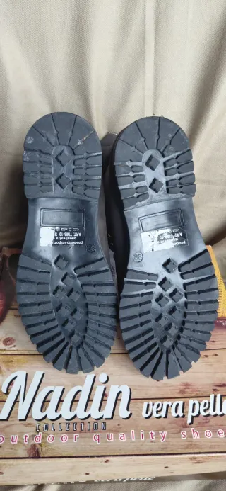 Stivaletti scarponcini grigio donna in vera pelle