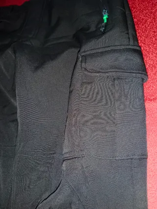 Pantaloni uomo felpati neri