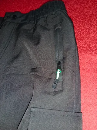 Pantaloni uomo felpati neri