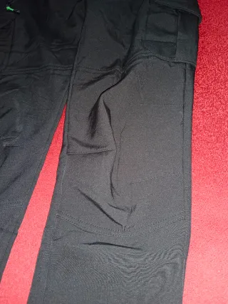 Pantaloni uomo felpati neri