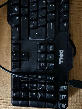 Teclado DELL USB Negro