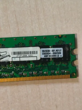 1GB Kingston KVR PC2-4200 DDR2