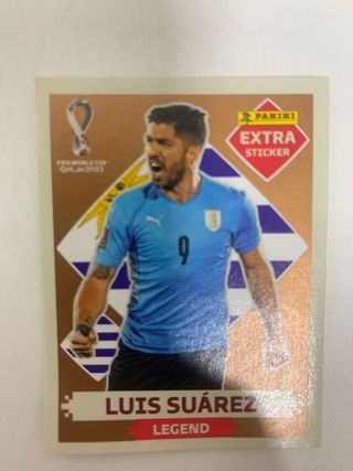 Cromo Luis Suárez Leyenda Mundial 2022