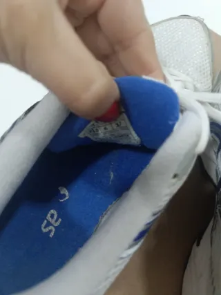 Asics Patriot Donna Tg 37 Bianco Blu