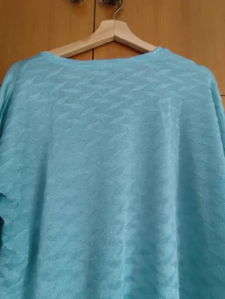 Camiseta punto manga 3/4