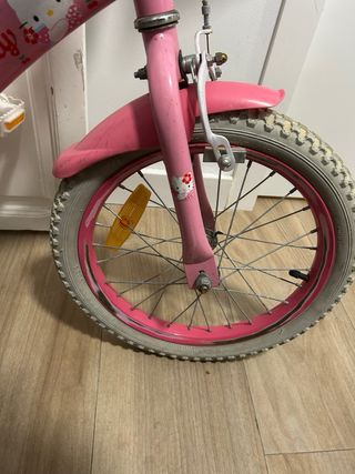 Bicicleta Hello Kitty 16 rosa