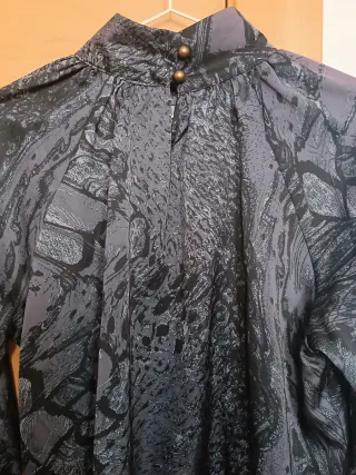 Blusa seda Roberto Cavalli Class Talla S