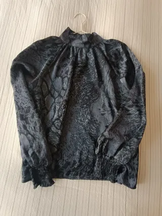 Blusa seda Roberto Cavalli Class Talla S