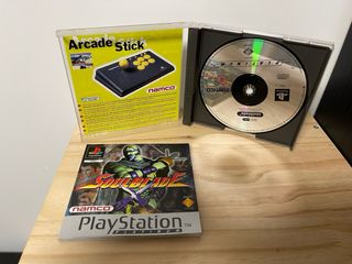 Soul Blade PS1 PAL Platinum Completo