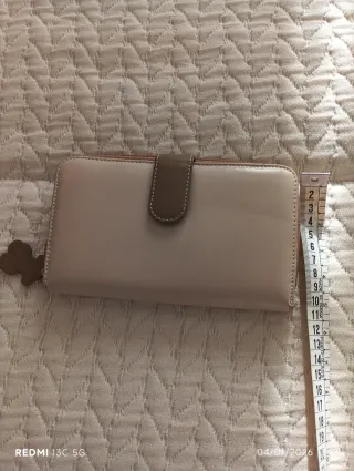 Cartera Tous Beige y Marrón