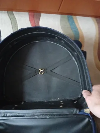 Neceser  Cuadros Azul Multicolor