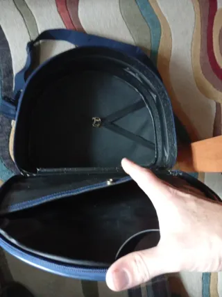 Neceser  Cuadros Azul Multicolor