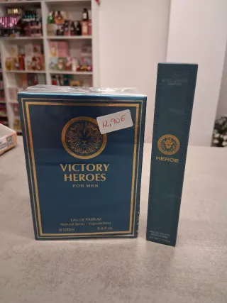 Perfume de hombre Victory Heroes y Colonia Heroe