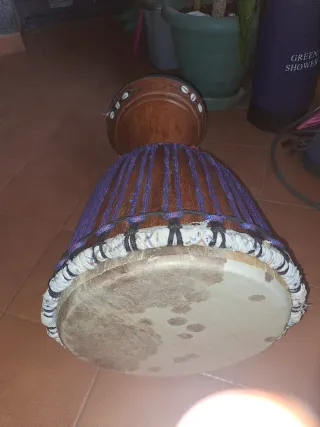 Djembe profesional madera LENKE,la piel a estrenar