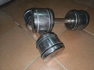 Pareja Mancuernas Cromadas Salter