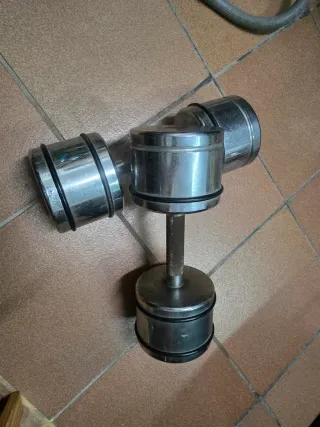 Pareja Mancuernas Cromadas Salter