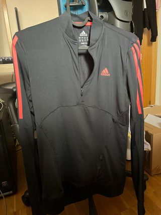 Conjunto Adidas Climacool Negro/Rosa Talla 34