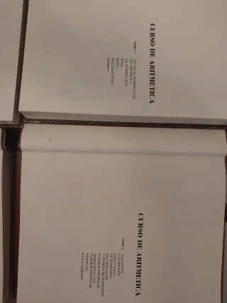 Curso de aritmética consultor matemáticas compuest