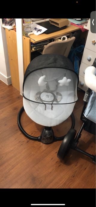 Mecedora eléctrica bebé con Bluetooth