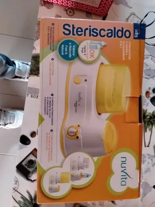 Esterilizador y Calienta Biberones Nuvita