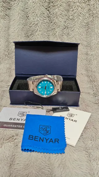 Benyar azul automático "TiffanyBlue"