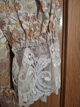 Vestido fallera niña vintage