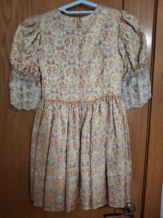 Vestido fallera niña vintage