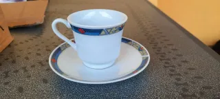 Set 6 Tazzine Caffè Porcellana