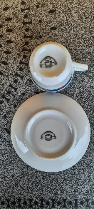 Set 6 Tazzine Caffè Porcellana