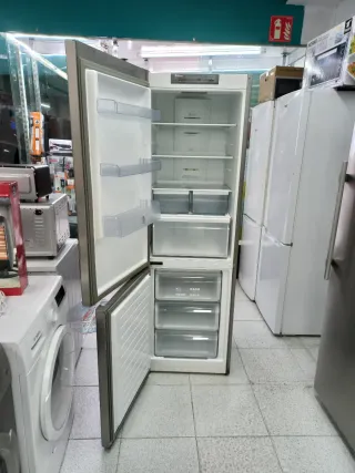 Nevera balay plateado combi nofrost