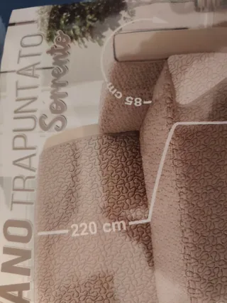 Copridivano Kiro Oro Trapuntato 4 posti