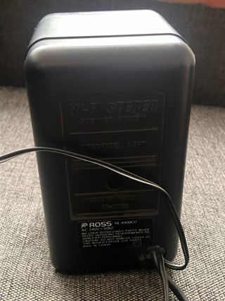 Altavoces Ross RE-4400CD vintage retro 80s