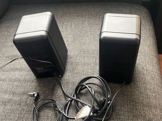 Altavoces Ross RE-4400CD vintage retro 80s