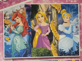 Set de 4 Puzzles Disney Princess by Clementoni.