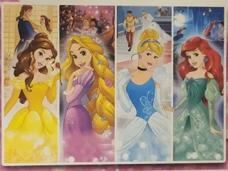 Set de 4 Puzzles Disney Princess by Clementoni.