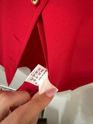 Giacca Marina Rinaldi rossa