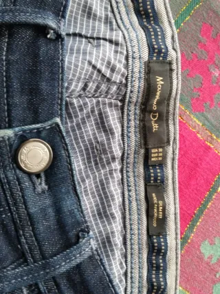 Vaqueros Massimo Dutti Hombre Azul