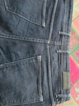 Vaqueros Massimo Dutti Hombre Azul