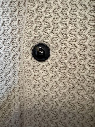 Cardigan uomo black&white beige L