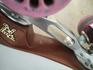 Patines artísticos blancos